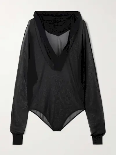Hooded Jersey Bodysuit