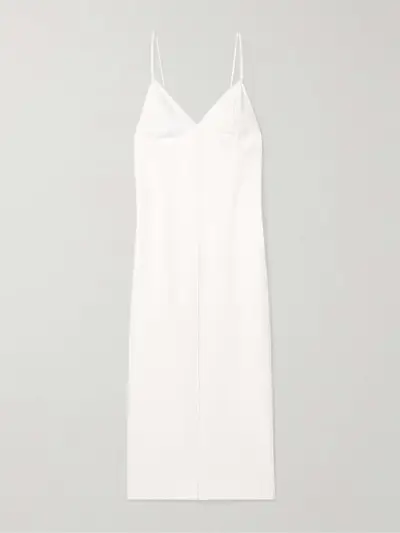 Tulula Silk-Poplin Maxi Dress