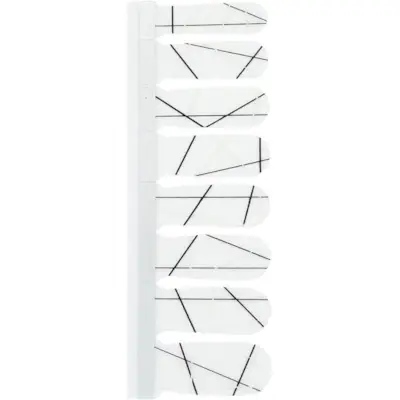 Scratch + Monochrome Nail Wraps