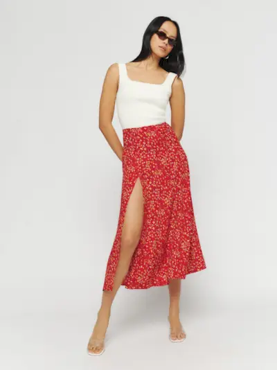Reformation + Zoe Skirt