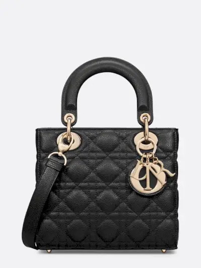 Dior + Small Lady Dior Bag
