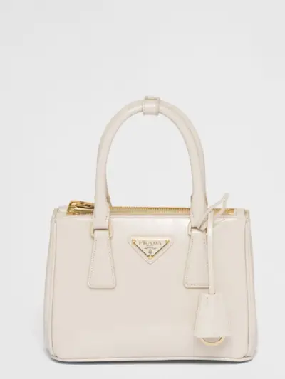 Prada + Galleria Patent Leather Mini Bag