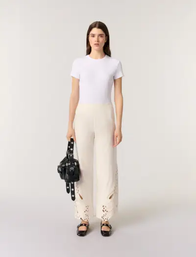 Embroidered Trousers