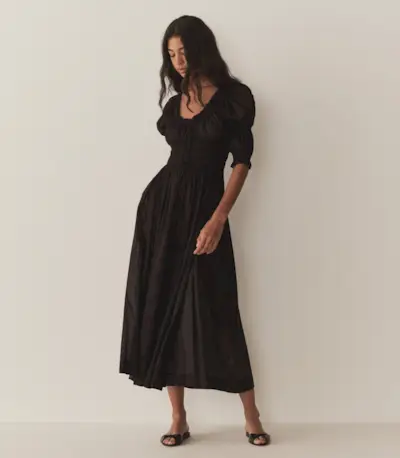 Ischia Dress -- Black