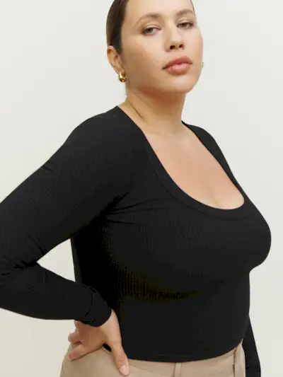 The Reformation + Paige Knit Top