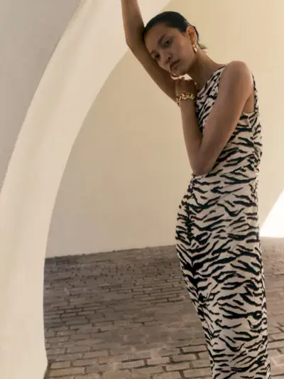 H&M Open-back Bodycon Dress