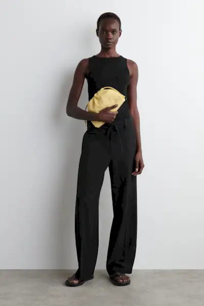 Mini Cavatelli Clutch Bag - Leather