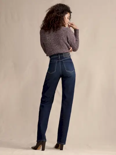 High-Rise 90s Straight Jean