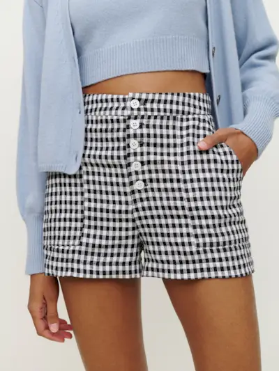 Reformation + Keys Linen Short