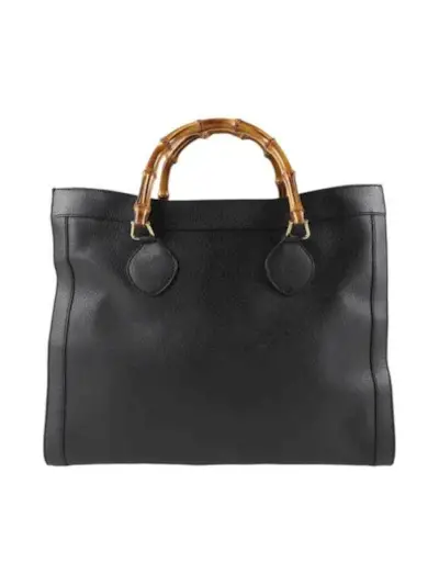 Gucci + Diana Bamboo Leather Tote