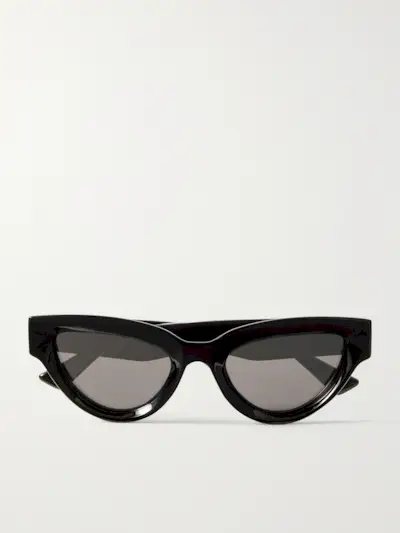 Injection Cat-Eye Acetate Sunglasses