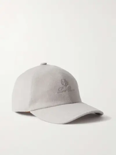 Embroidered Storm System® Cashmere-Felt Baseball Cap