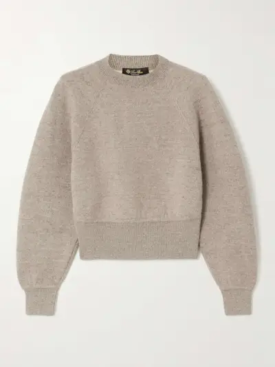 Silk and Cashmere-Blend Sweater