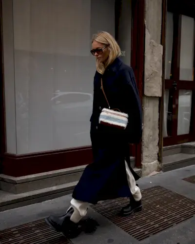 An image of influencer @clairerose wearing Loro Piana.