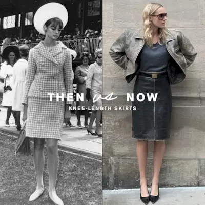 then versus now: 1960s fashion trends