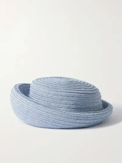Laura Straw Pillbox Hat