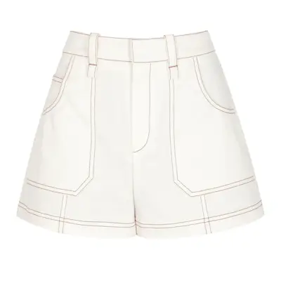 Chloé + Off-White Denim Utility Shorts