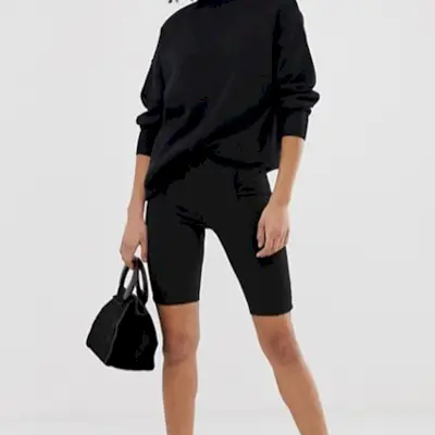 Mango + Seam Front Cycling Shorts