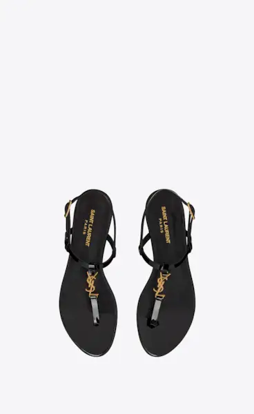Cassandra Sandals in Patent Leather