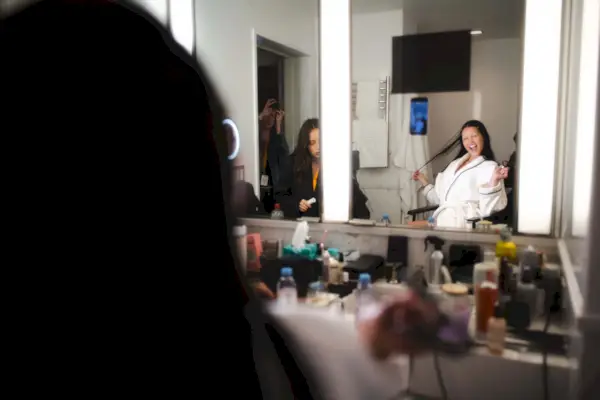 Aemilia Gray Getting Ready