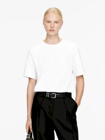 Lily Signature T-Shirt – White – Women – Arket Gb