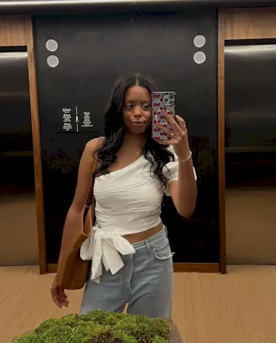 sierra mayhew fashion editor, california outfit ideas