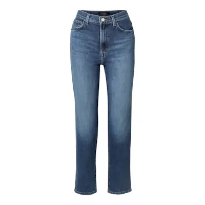 J Brand + Jules High-Rise Straight-Leg Jeans