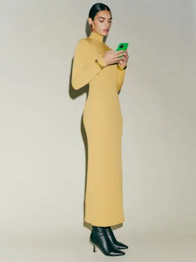 Reformation + Mallorie Knit Dress