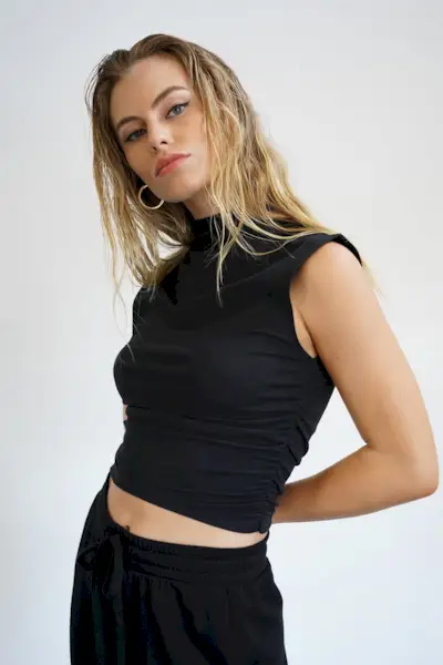 Lna Clothing + Karri Brushed Spandex Top