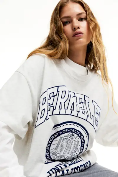 H&M + Oversized Printed T-Shirt