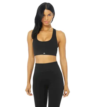 ALO + Seamless Ribbed Bra